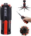 Pechkas 8 In 1 Multi Screwdrivers With Flashlight Portable Hand Tools Screw & Nut Drivers LED Torch Light Repair Tools Set. 