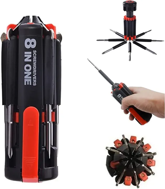 Pechkas%208%20In%201%20Multi%20Screwdrivers%20With%20Flashlight%20Portable%20Hand%20Tools%20Screw%20&%20Nut%20Drivers%20LED%20Torch%20Light%20Repair%20Tools%20Set%20-%20Image%204