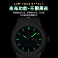 POEDAGAR New Silicone Leather Casual Business Black Clock Men Luxury Watch Automatic Watches Mens Fashion Quartz Wristwatches. 