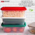 Maxware Household Crinkle Container Pack of 6. 