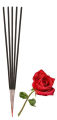 Rooh-e-Gulab Agarbatti 12 Pieces, Natural Fragrance. 