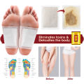 10pcs/bag Wormwood Foot Patch Anti-Swelling Detox Pads Stress Relief Improve Sleep Slimming Cleansing Adhesive Sticker Foot Care. 