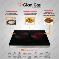 Glam Gas | Infrared Ceramic Cooker | Hot Plate | Choolah | Hot Glow-920. 
