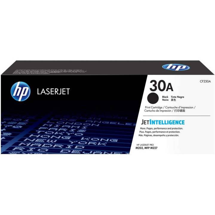 HP 30A Black Original LaserJet Toner Cartridge (CF230A)