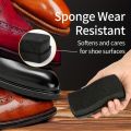 APan Leather Shoe Cleaning Sponge, Universal Color, Plastic, for Shoe Polishing and Stain Removal, Easy-to-Use, No-Wax, for All Shoe Types Made in USA. 