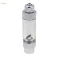 Aluminium Aquarium Inline CO2 Bubble Counter with check valve Single Head. 
