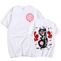 Hellsing Manga Abraham Van Helsing Anime Creative Double Side Print T Shirt For Men Alucard ضروری بنیادی ٹی شرٹ ہپ ہاپ ٹاپ. 