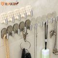 5PCS Mini Sticky Hooks - Modern Hooks - Wall Small Hanger - Objects Storage Hanging Rack - Household Organizer Supplies - Nail-Free, Waterproof, Self-Adhesive. 