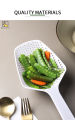 Kitchen colander noodles macaroni filter spoon & fried oil drain spoon. 