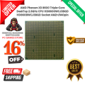AMD Phenom X3 8600 2.3GHz Three Core CPU Processor HD8600WCJ3BGD / HD860BWCJ3BGD Socket AM2+ Mature Technology. 