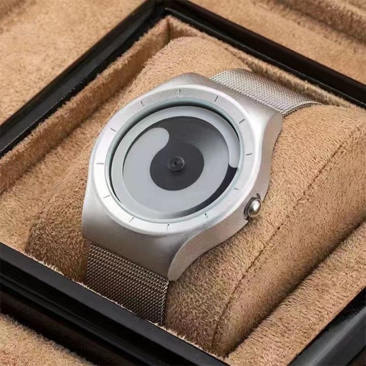 Watch Zone Digital Watch - For Men Spinner vortex Silver Unique concept latest design