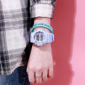 Korean Macaron Color Waterproof Men's Women's Unisex Student Sport Watch. 