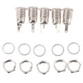5Pcs DC099 5.5 *2.5mm DC Power Jack Socket Female Panel Mount Connector Encounter. 