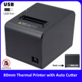 80mm Thermal Receipt Printer | Auto Cutter | USB & LAN | High-Speed POS Printer. 