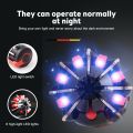 8 in 1 Screw Driver - Screwdriver Tool Kit With LED Torch  Multifunctional Screwdriver Multi Portable with 6 LED Torch Tools Light Up Flashlight Maintenance. 