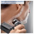 for Braun Series 7 Shaver 70B Replacement Electric Shaver Heads 720S 790CC 760CC 765C 795CC 9565 9585 7840S Black Silver. 