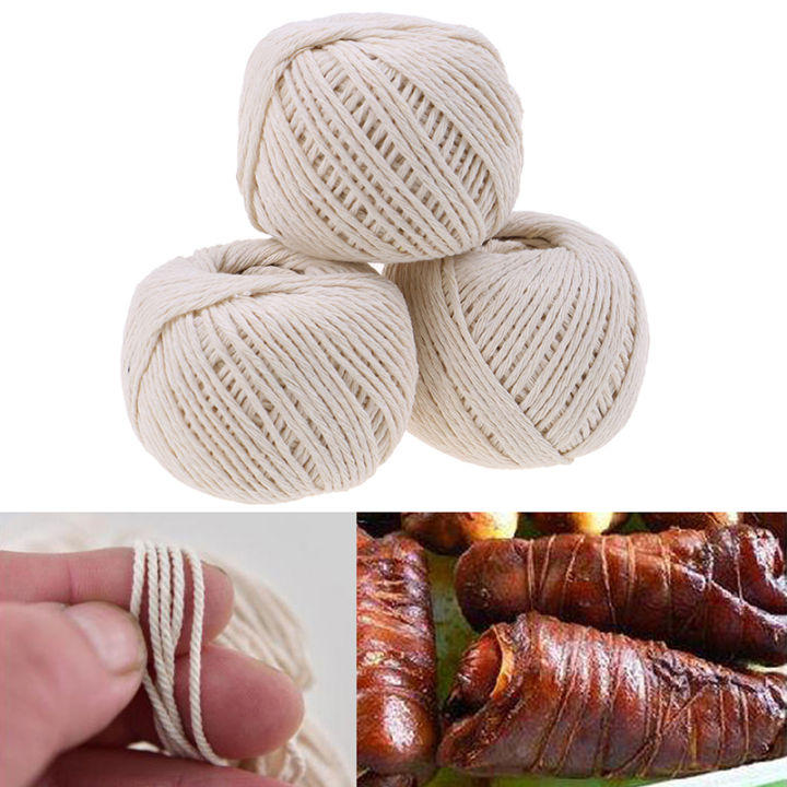 1Roll 229 feet Butcher's Cotton Twine Meat Trussing Turkey Barbecue ...