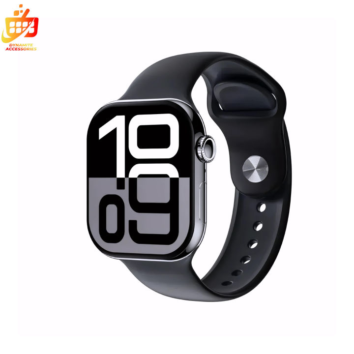 SR10 Series 10 Logo Smart Watch – HD IPS Display, Bluetooth Calling, Fitness Tracker, Sports Modes | Stylish Design, Heart Rate Monitor & Long Battery Life