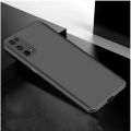 Realme 7 pro Matte Black Soft Silicon Back Cover. 