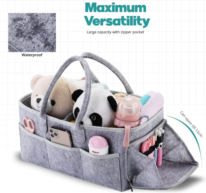Nappy%20Caddy%20Organiser%20-%20Sturdy%203mm%20Thick%20Portable%20Baby%20Diaper%20Bag%20for%20Storage%20-%20Newborn%20Essentials%20Easy%20to%20Carry%20Nursery%20Basket%20for%20Wipes%20and%20Hamper%20-%20Image%202