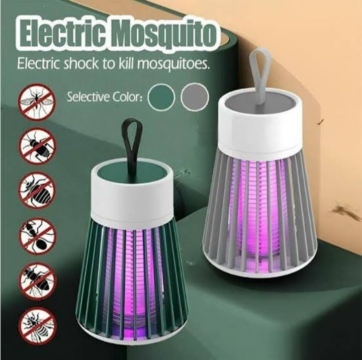 USB Powered Electric Photocatalytic Anti Mosquito Killer Lamp UV Photocatalyst Bug Insect Trap Light Pest Control - Mosquito Killer - White