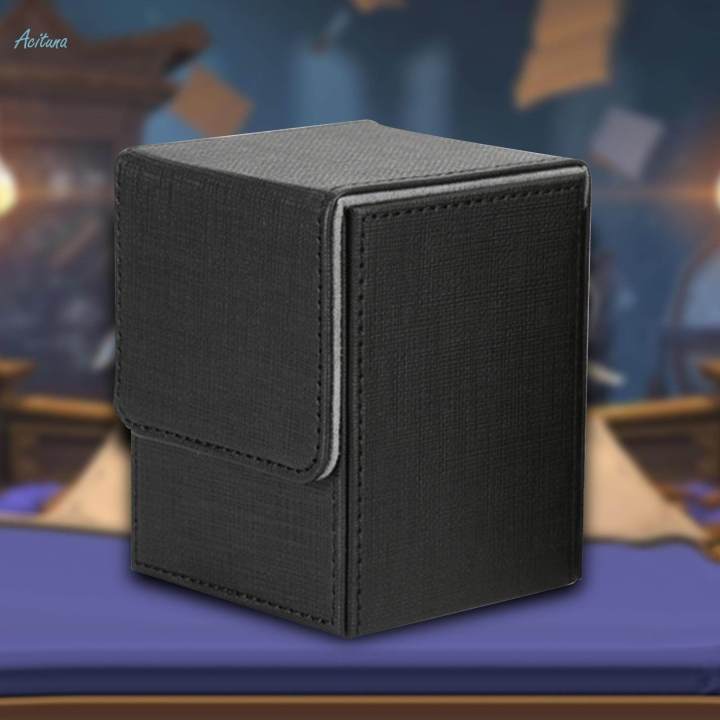 Trading Card Deck Box Storage Toys Container Card Case for Collectible Trading Cards