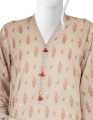 Junaid Jamshed Baby Pink Lawn 3 Piece Unstitched Suit for Women JLAWN-S-23-063 Pink Blush. 