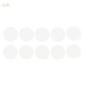 10psc Lots Watch Crystal 1.0mm Thick Flat Clear Glass 30mm 30mm. 