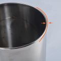 2X Stainless Steel Straw Holder, Counter-Top Straw Dispenser. 