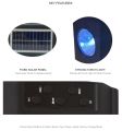 Sixonic 100% Original KTS 1251 Portable Solar Rechargeable Wireless Bluetooth Speaker With Flash LED Light FM Radio USB Memory Card Supported High Quality Sound Woofer Speaker. 