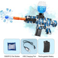 M416 Gel Blaster with silencer  65 meter range Electric Toy Gun - 10,000 Gel Balls (Assorted Colors). 