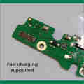 Tecno Spark 7 - KF6 - Charging Port Board Flex - USB Dock Charger Port Charging Port - Board Flex Cable Plug Headphone Audio Jack Microphone MIC Replacement  - 0350. 