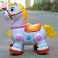 Battery-operated Rotating Lighting Musical Dancing Unicorn Toy, Jack Royal Dancing Horse for Kids with Music & Lights.. 