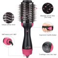 Face Value Hair Dryer Brush 3-in-1 Hot Air Brush Hair Styling Machine Brush for Women Fast Drying Styling Straightening Curling Hair Brush Set Suitable for All Hair Types. 