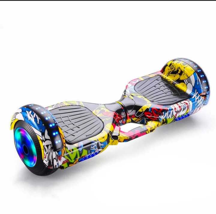 6.5 Wheel Hoverboard Self Balancing Scooter HipHop Style Daraz.pk