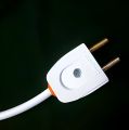 Quality Flexible Extension Cable With Male Female Plug Multi-Purpose Extension Wire For Lead 40/76 Two Core Wire - White. 