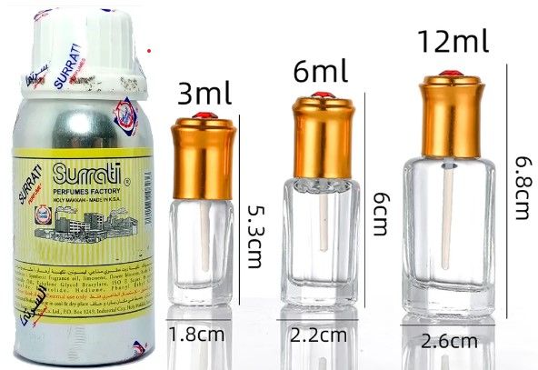 Bakarat Rouje 100 Gms Non Alcoholic Concentrated Perfume Attar Oil Surrati Perfumes Holy Makkah Saudi Arabia K.S.A