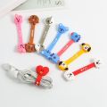 Kpop BTS BT21 Headphone Wrap Winder Cute Cord Cable Tie Wrap Manage Organizer. 