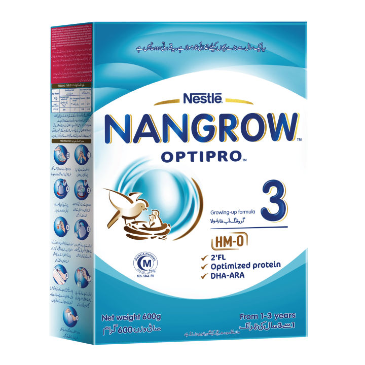 NESTLE NANGROW 3 Growing-up Formula 600g box