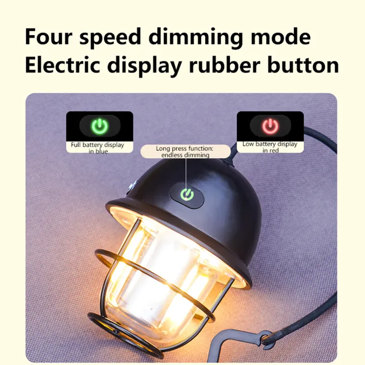 LED%20Lantern%20Vintage%20Portable%20Camping%20Light%20Type-C%20USB%20Rechargeable%20Tent%20Lamp%20Daily%20Waterproof%20for%20Hiking%20Fishing%20Emergency%20Lamp%20-%20Image%202