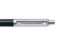 Sheaffer Sentinel 321 Black Brushed Chrome Cap CT Ballpoint Pen. 