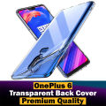 OnePlus 6 Back Cover Transparent Jelly soft Cover For OnePlus 6. 