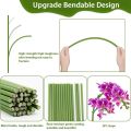 20Pcs Flower Making Bendable Plant Sticks Single Stem Potted Plants Flowers Plant Stakes Garden Indoor Outdoor Plants Plant Support Stakes. 