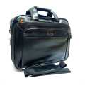 Leather Laptop Business Bag, Briefcase, Handbag, Office Cross Body Bag. 