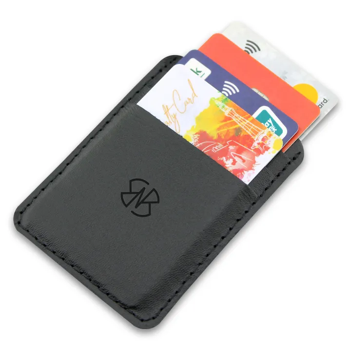 BrushnBlade%20Premium%20Leather%20Card%20Holder%20in%20Plain%20&%20Textured%20Black%20%E2%80%93%20Slim%20Minimalist%20Wallet%20with%20Stud%20Closure%20and%20Dual%20Card%20Pockets%20-%20Image%202
