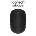 Logitech M170 Wireless Mouse, 2.4 GHz with USB Nano Receiver, Optical Tracking, 12-Months Battery Life, Ambidextrous, PC / Mac / Laptop. 