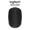 Logitech M170 Wireless Mouse, 2.4 GHz with USB Nano Receiver, Optical Tracking, 12-Months Battery Life, Ambidextrous, PC / Mac / Laptop. 