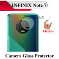 Infinix Note 7 Back Camera 9H Gorilla Flexible Protector For Note 7. 