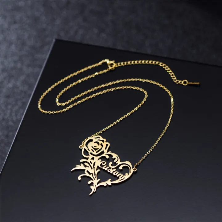 High%20Quality%20Personalized%20Cuban%20Mini%20Custom%20Nameplate%20Necklace%20Rose%20Flower%20Heart%20Shaped%20Name%20Necklace%20-%20Image%202