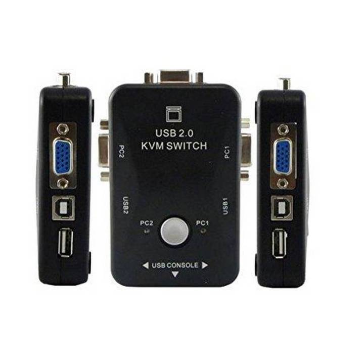 Kvm Switch Usb 2Ports Manual Manually Monitor USB Kvm Switch 2 ports
